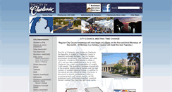 Desktop Screenshot of cityofcharlevoix.org